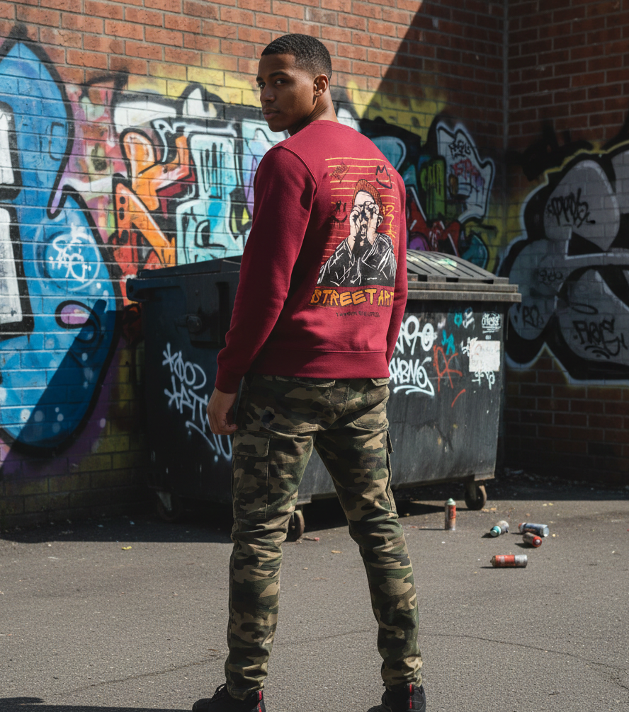 "STREET ART" - CUBIS Sweatshirt