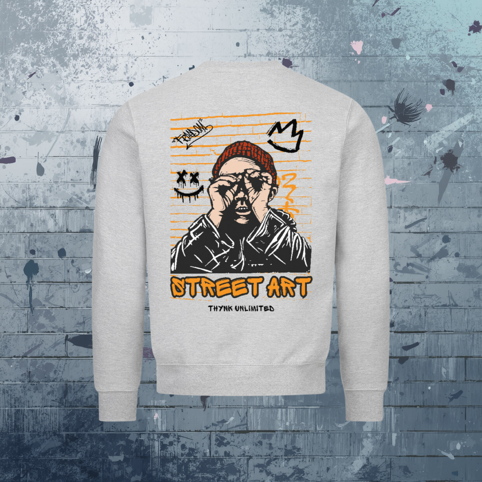 "STREET ART" - CUBIS Sweatshirt